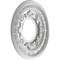 Ekena Millwork Baltimore PVC Medallion (Canopies up to 4 1/4"), 10"OD x 3 1/2"ID x 3/4"P, Metallic Silver Metallic CMP10BACSV - alternate 3